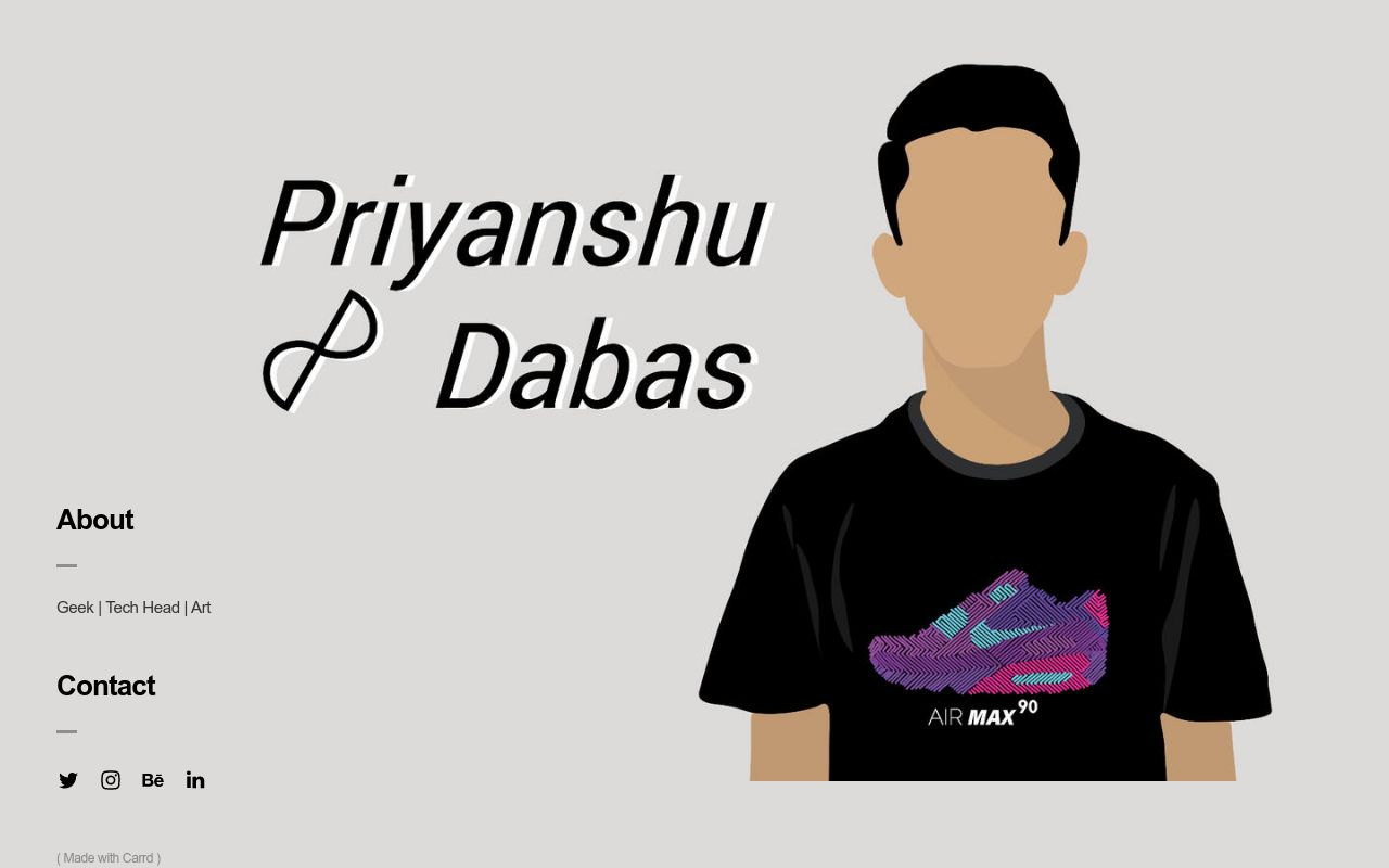 Carrd profile picture for @priyanshu